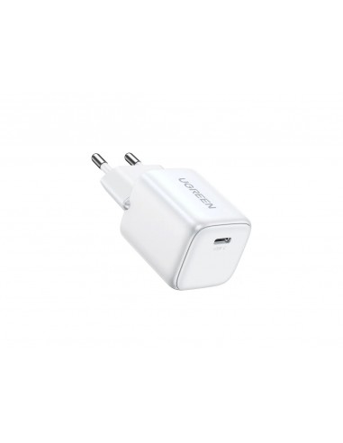 Įkroviklis buitinis Ugreen CD318 Nexode GaN USB-C 20W baltas
