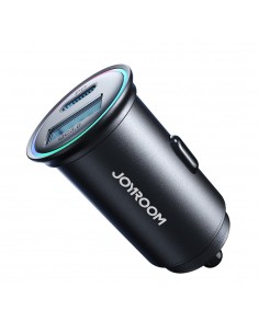 Įkroviklis automobilinis Joyroom JR-CCN04 USB-C/USB-A 60W juodas