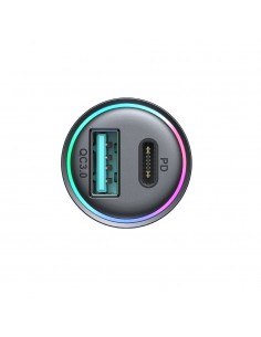 Įkroviklis automobilinis Joyroom JR-CCN04 USB-C/USB-A 60W juodas 2