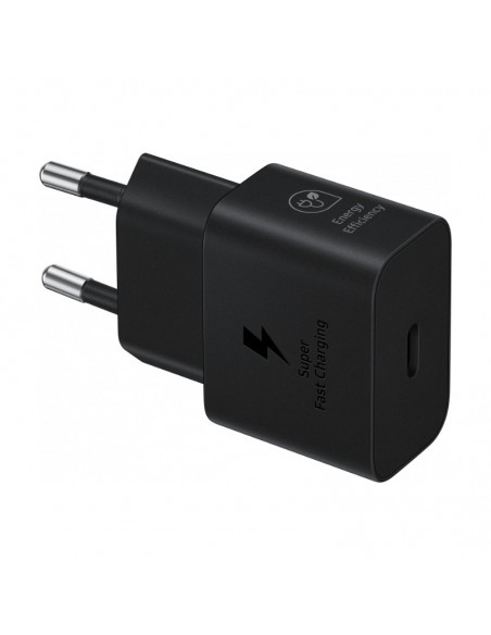 Įkroviklis originalus Samsung EP-T2510NBEGEU 25W pakuotėje juodas