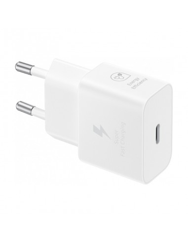 Įkroviklis originalus Samsung EP-T2510NWEGEU 25W pakuotėje baltas