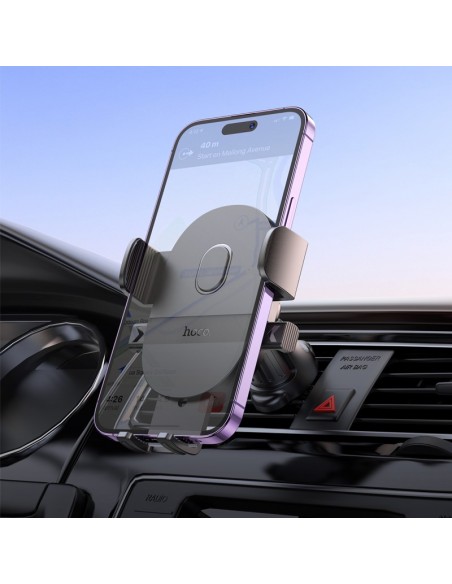 Automobilinis telefono laikiklis Hoco H18 juodas
