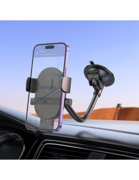 Automobilinis telefono laikiklis Hoco H20 juodas