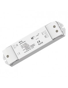 V1-L nuolatinės įtampos valdiklis 12-48V, 1x15A, Push-Dimm