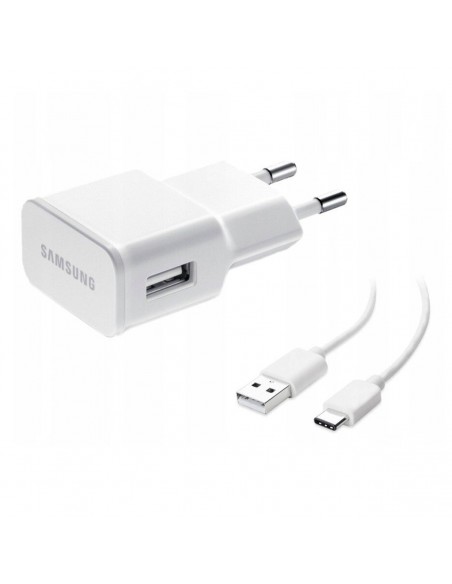Įkroviklis originalus Samsung EP-TA200NWE 15W + Type-C kabelis baltas