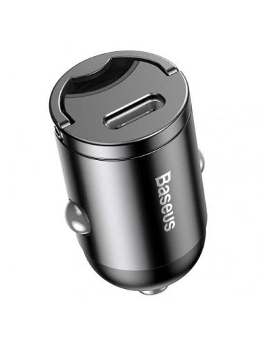 Kroviklis BASEUS USB-C: 12-24V, 30W, QC4.0, PD3.0, PPS
