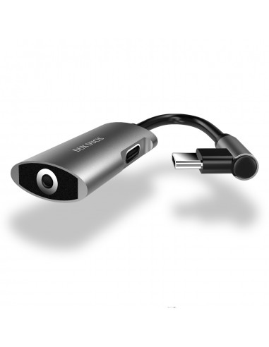 Adapteris Dux Ducis K-III iš Apple Lightning į 2xLightning sidabro spalvos