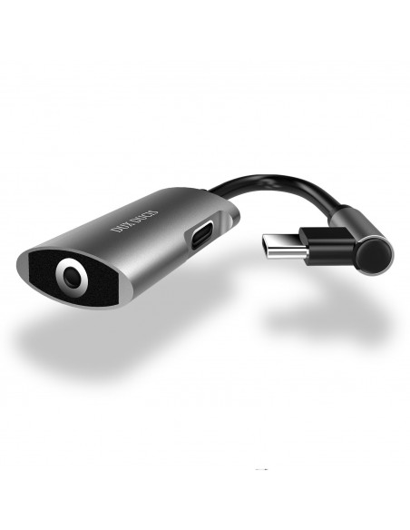 Adapteris Dux Ducis K-III iš Apple Lightning į 2xLightning sidabro spalvos