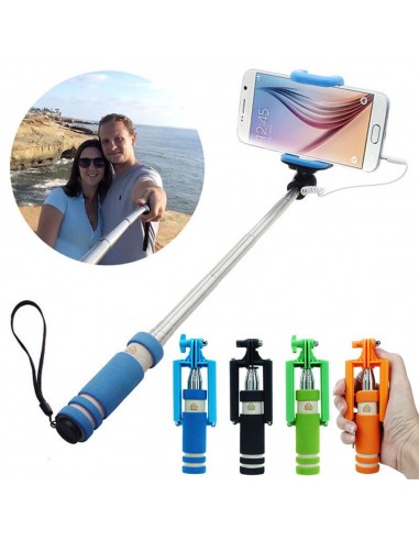 Asmenukių lazda Mini Monopod mėlyna