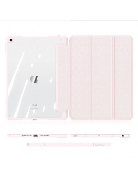 Dėklas Dux Ducis Toby Samsung X210/X215/X216 Tab A9 Plus 11.0 rožinis