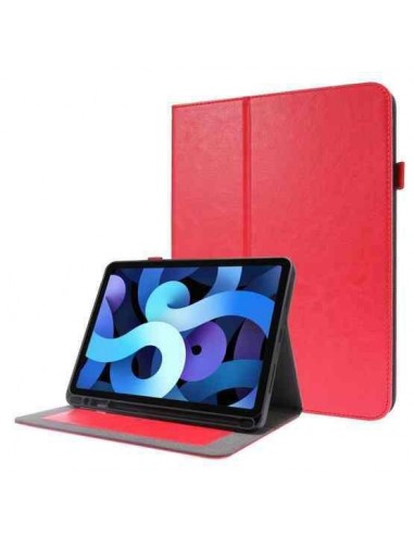 Dėklas Folding Leather Samsung X210/X215/X216 Tab A9 Plus 11.0 raudonas