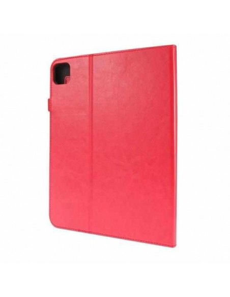 Dėklas Folding Leather Samsung X210/X215/X216 Tab A9 Plus 11.0 raudonas