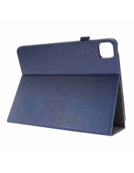 Dėklas Folding Leather Samsung X210/X215/X216 Tab A9 Plus 11.0 tamsiai mėlynas