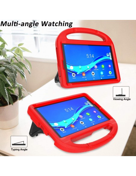 Dėklas Shockproof Kids Samsung X210/X215/X216 Tab A9 Plus 11.0 raudonas