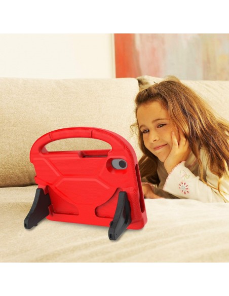 Dėklas Shockproof Kids Samsung X210/X215/X216 Tab A9 Plus 11.0 raudonas