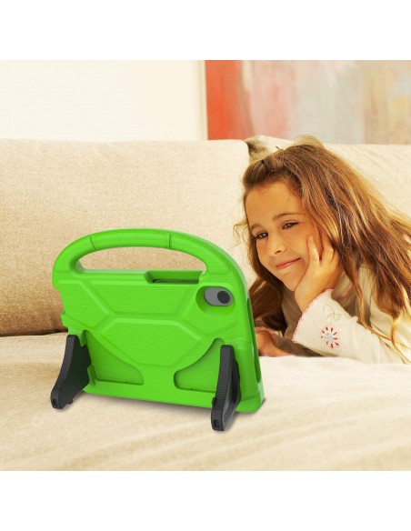Dėklas Shockproof Kids Samsung X210/X215/X216 Tab A9 Plus 11.0 žalias