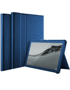Dėklas Folio Cover Samsung X110/X115 Tab A9 8.7 tamsiai mėlynas