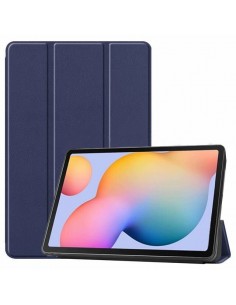 Dėklas Smart Leather Samsung X110/X115 Tab A9 8.7 tamsiai mėlynas