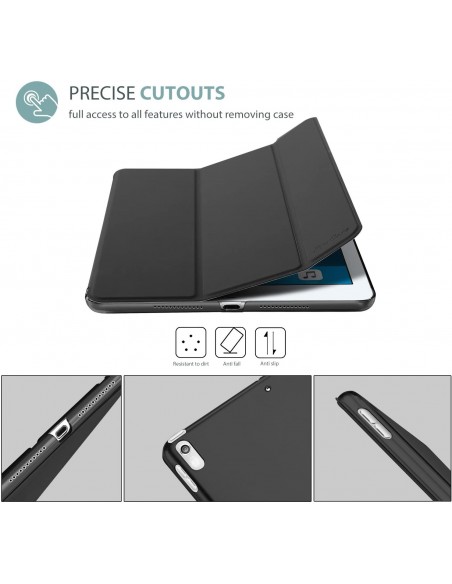 Dėklas Smart Soft Samsung X110/X115 Tab A9 8.7 mėlynas