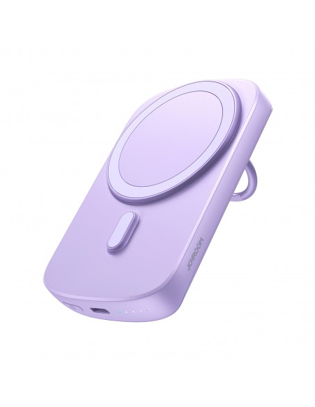 Išorinė baterija Power Bank Joyroom JR-W030 20W Magnetic Wireless 6000mAh violetinė
