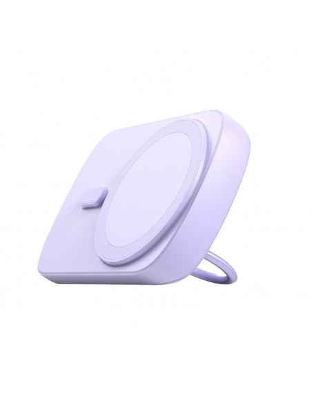 Išorinė baterija Power Bank Joyroom JR-W030 20W Magnetic Wireless 6000mAh violetinė