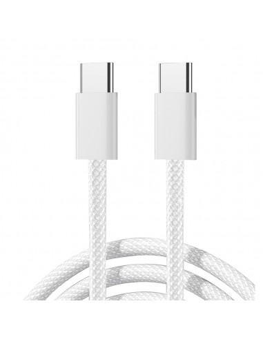 USB kabelis Joyroom S-A45 USB-C to USB-C 60W 1.0m baltas