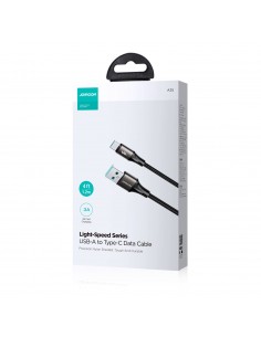 USB kabelis Joyroom SA25-AC3 USB to USB-C 3A 2.0m juodas 2
