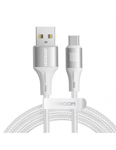 USB kabelis Joyroom SA25-AC6 USB to USB-C 100W 2.0m baltas