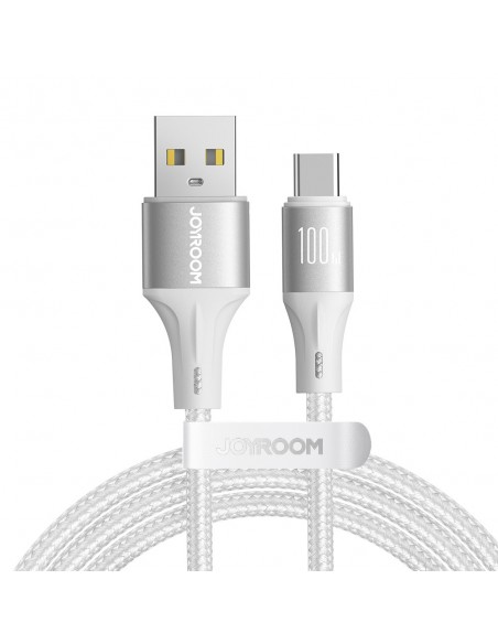USB kabelis Joyroom SA25-AC6 USB to USB-C 100W 2.0m baltas