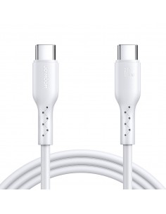 USB kabelis Joyroom SA26-CC3 USB-C to USB-C 60W 1.0m baltas