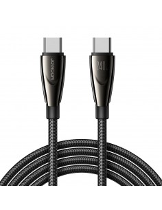 USB kabelis Joyroom SA31-CC5 USB-C to USB-C 240W 1.2m juodas
