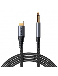 Audio kabelis Joyroom SY-A06 Lightning to 3,5mm 1.2m juodas