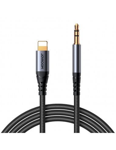 Audio kabelis Joyroom SY-A06 Lightning to 3,5mm 1.2m juodas