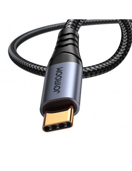 Audio kabelis Joyroom SY-A07 USB-C to 3,5mm 1.2m juodas