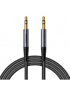 Audio kabelis Joyroom SY-A08 3,5mm to 3,5mm 1.2m juodas