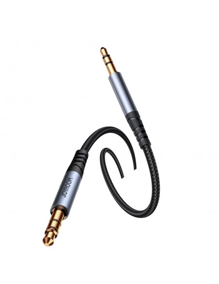 Audio kabelis Joyroom SY-A08 3,5mm to 3,5mm 1.2m juodas