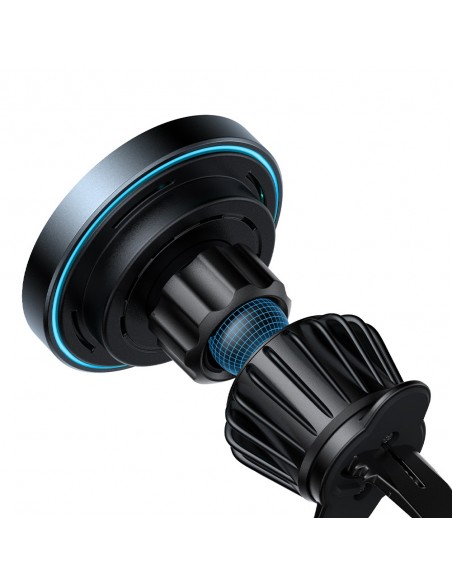 Automobilinis laikiklis-įkroviklis Joyroom JR-ZS240 Pro MagSafe 15W juodas