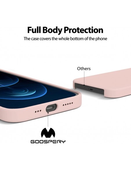 Dėklas Mercury Silicone Case Samsung S711 S23 FE rožinio smėlio