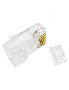 RJ45 jungtis UTP CAT6, 100 vnt.