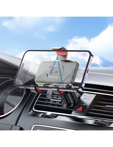 Automobilinis telefono laikiklis Hoco H21 juodas