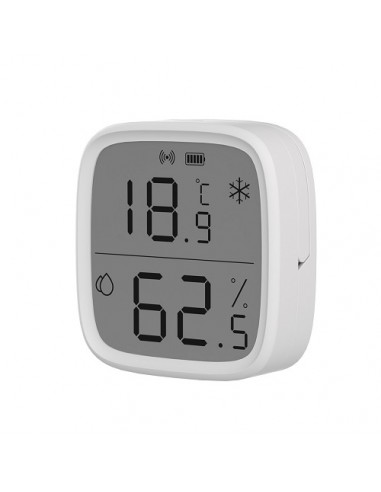 SONOFF Zigbee išmanusis temperatūros ir drėgmės jutiklis su LCD ekranu