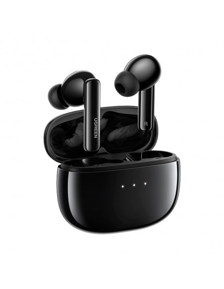 Belaidės ausinės Ugreen WS106 HiTune T3 Active Noise-Cancelling Earbuds juodos