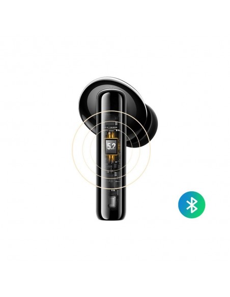 Belaidės ausinės Ugreen WS106 HiTune T3 Active Noise-Cancelling Earbuds juodos