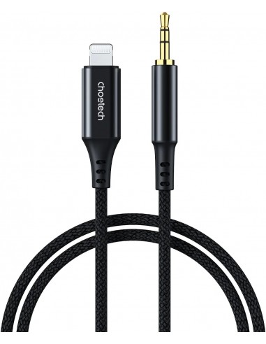 Audio kabelis Choetech AUX009 Lightning to 3,5mm juodas