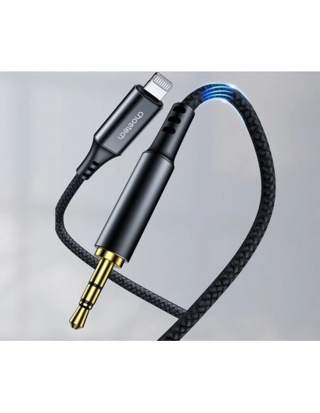 Audio kabelis Choetech AUX009 Lightning to 3,5mm juodas