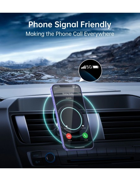 Automobilinis telefono laikiklis Choetech AT0004 juodas