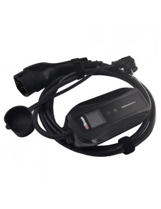 Elektromobilio nešiojamas įkroviklis GB/T - Schuko (220V), 6-16A, 3.5kW, 1-fazė, 5m