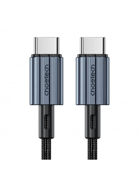 USB kabelis Choetech XCC-1015 USB-C to USB-C PD60W 2.0m juodas