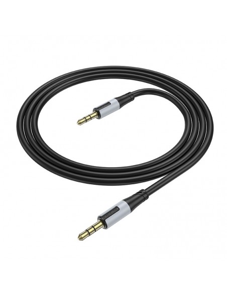Audio kabelis Borofone BL19 3,5mm to 3,5mm juodas