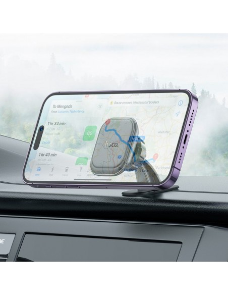 Automobilinis telefono laikiklis Hoco H30 tvirtinamas ant prietaisų skydelio magnetinis